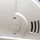 A dual Smoke and Carbon Monoxide alarm is displayed in a Home Depot store February 19, 2004 in Mount Prospect, Illinois.